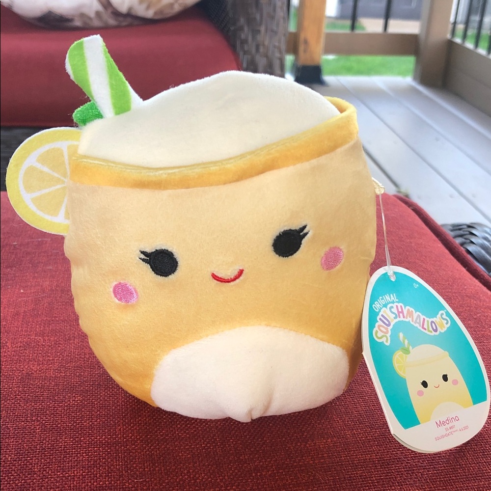 Squishmallows Medina Lemonade Plush 5”